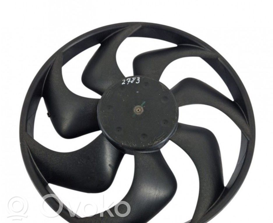 Renault Clio III Radiator cooling fan shroud 