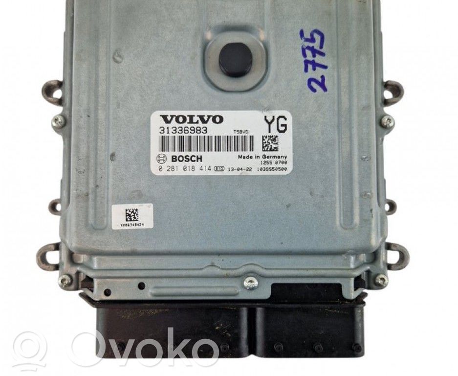 Unitate/modul de control motor   31336983,0281018414
