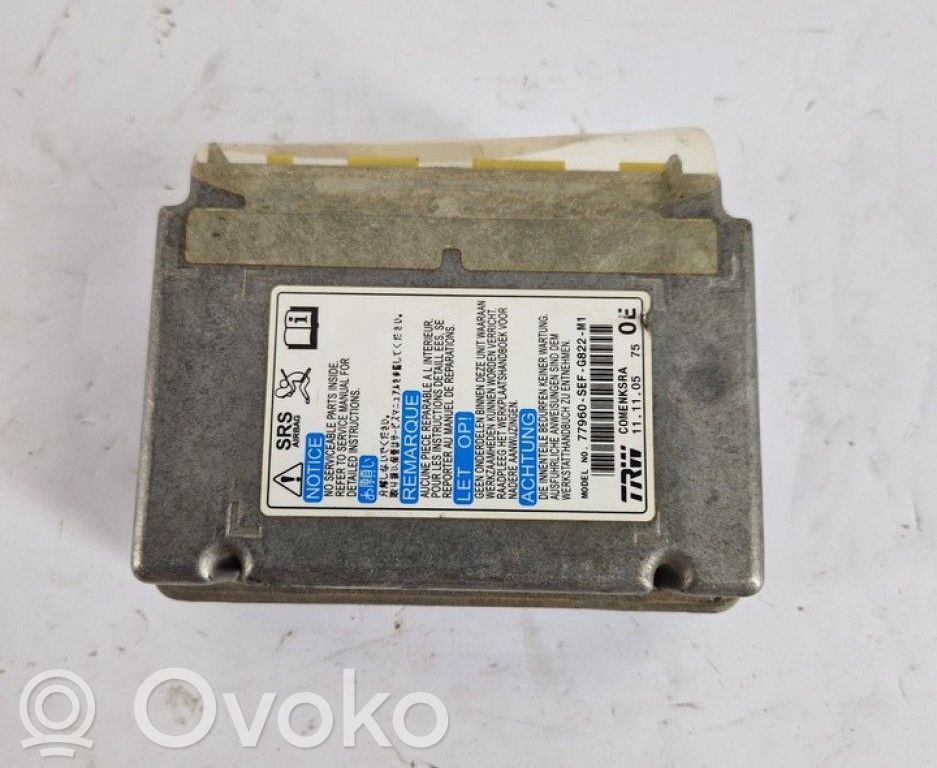Honda Accord Centralina/modulo airbag