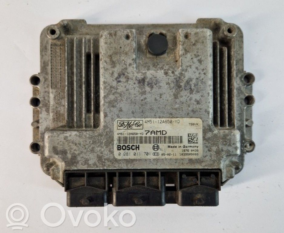 Ford C-MAX I Engine control unit/module 