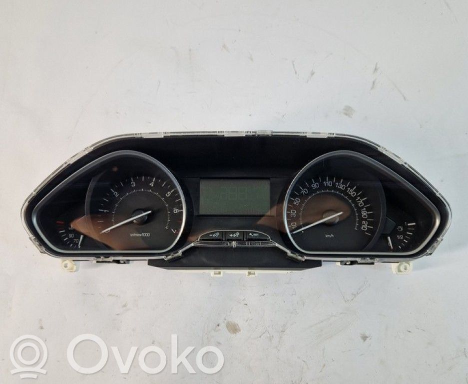 Peugeot 208 I Tachimetro (quadro strumenti) 