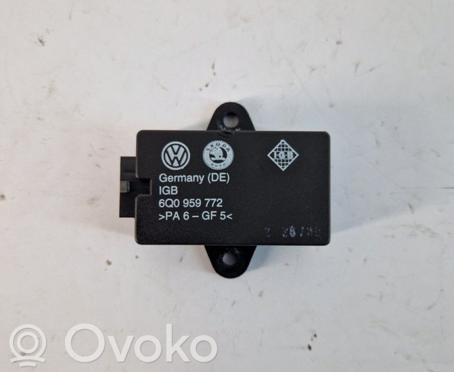 Skoda Fabia Mk1 (6Y) Module de commande de siège 