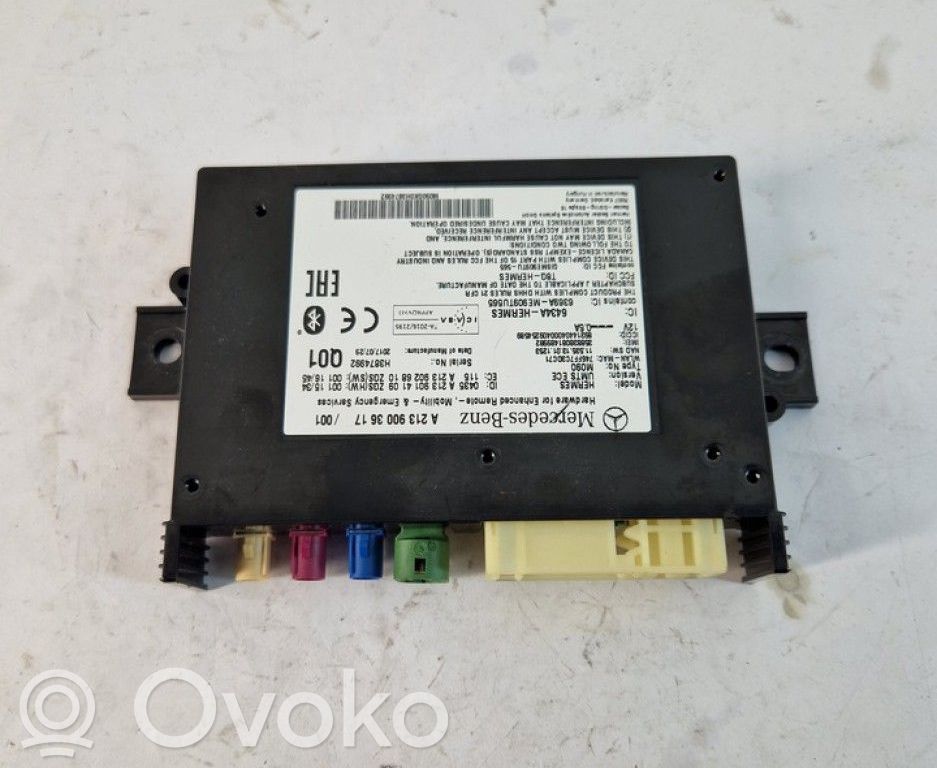 Mercedes-Benz GLA W156 X156 Module unité de contrôle Bluetooth