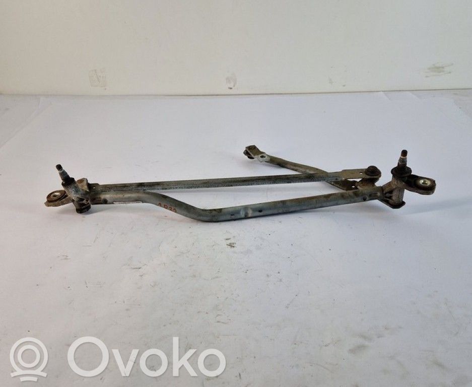 Audi A6 S6 C6 4F Mechanizm i silniczek wycieraczek szyby przedniej / czołowej 