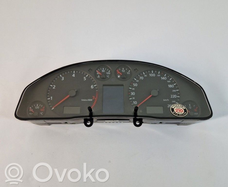 Audi A6 S6 C5 4B Tachimetro (quadro strumenti) 