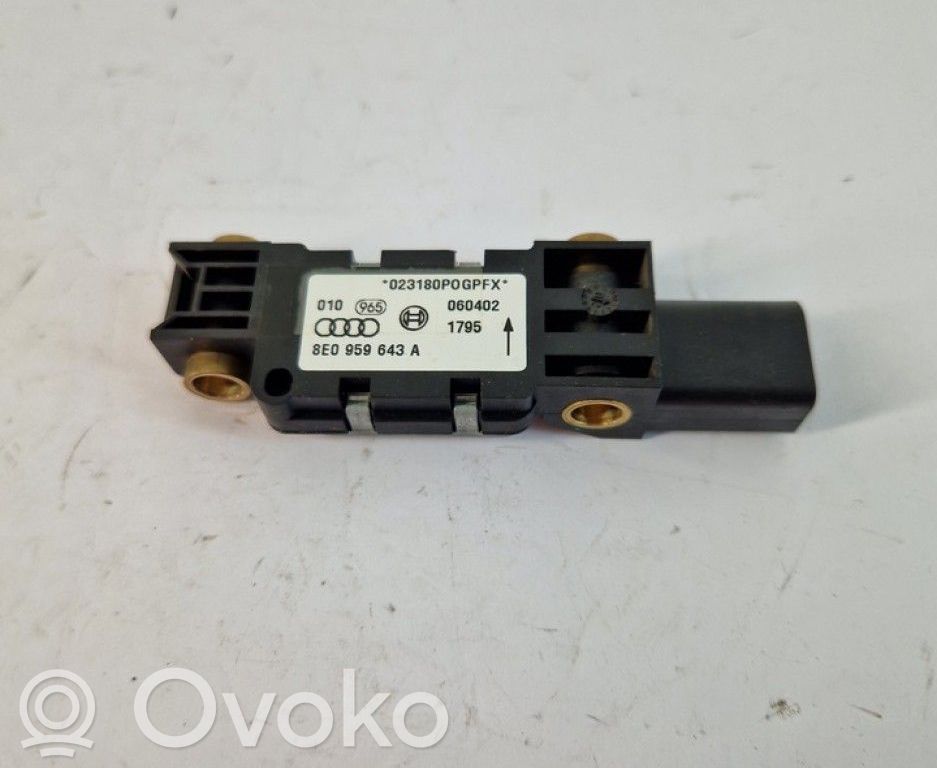 Sensor impacto/accidente para activar Airbag   8E0959643A,8E0959643A,8E0959643A
