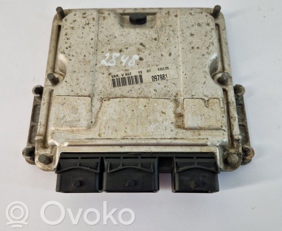 Peugeot 807 Unitate/modul de control motor 