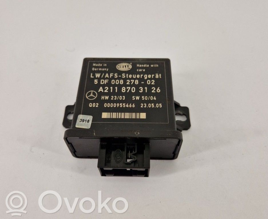 Mercedes-Benz E W211 Alte unități/module de control 