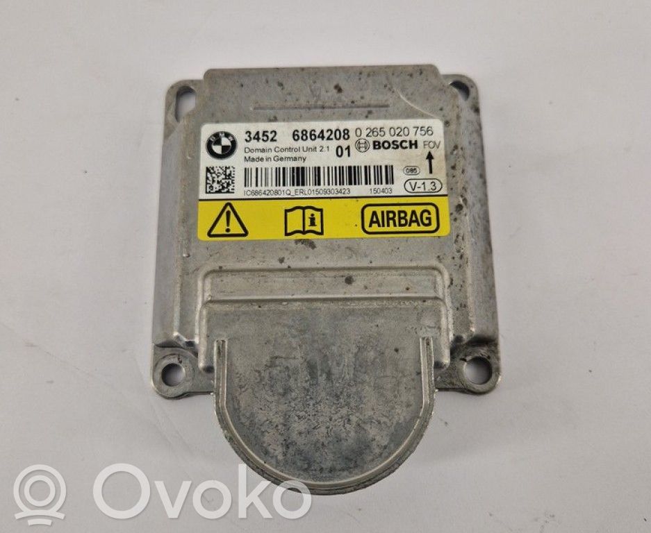 BMW 3 F30 F35 F31 Unitate/modul de comandă airbaguri 