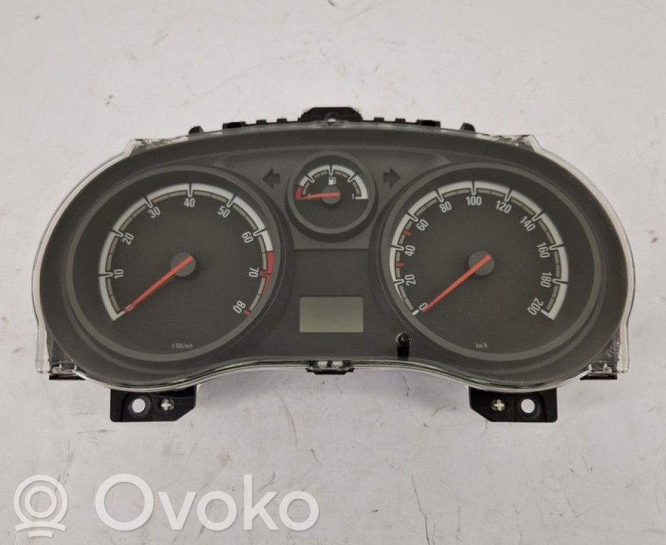 Opel Corsa D Geschwindigkeitsmesser Cockpit 