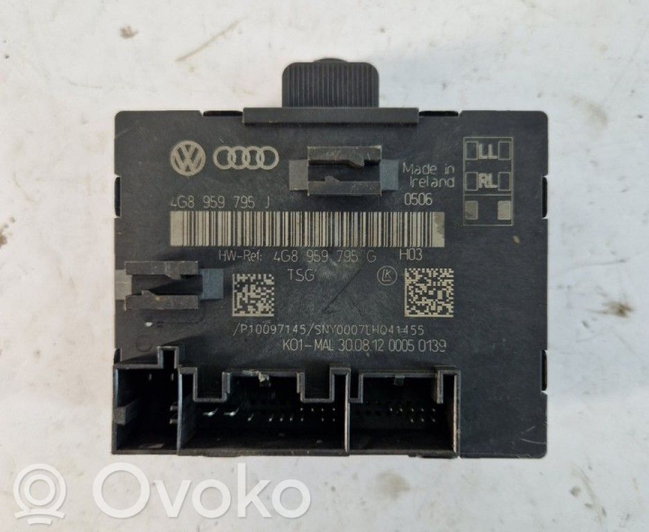 Audi A6 S6 C7 4G Unité de commande module de porte