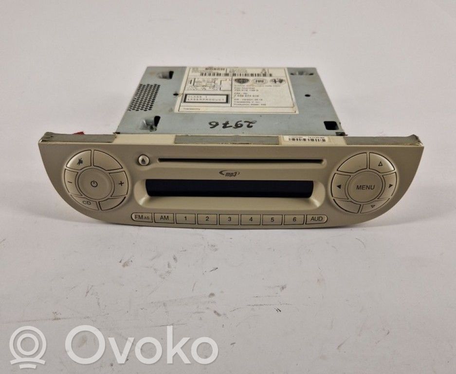 Fiat 500 Panel / Radioodtwarzacz CD/DVD/GPS