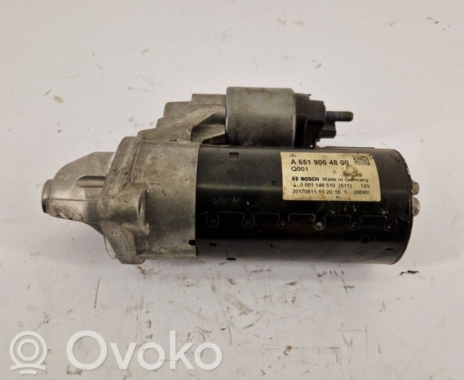 Mercedes-Benz C W205 Electromotor 