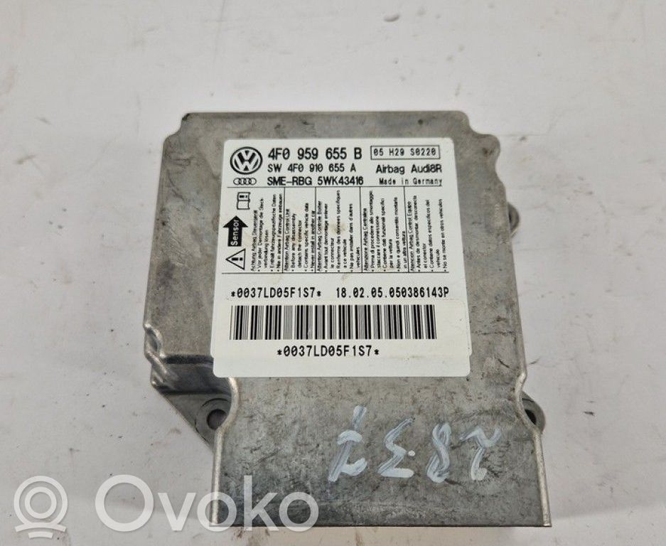 Audi A6 S6 C6 4F Unitate/modul de comandă airbaguri 
