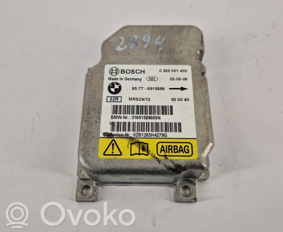Mini One - Cooper R50 - 53 Unidad de control/módulo del Airbag 