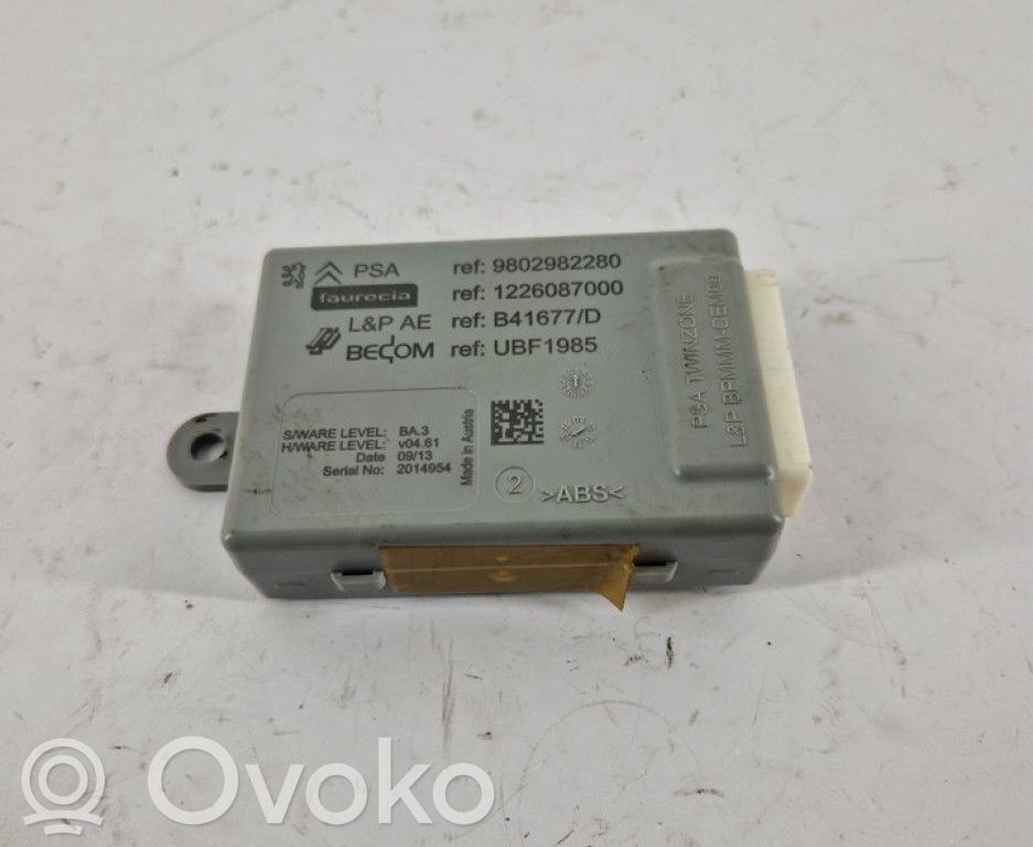 Citroen C4 I Picasso Seat control module 
