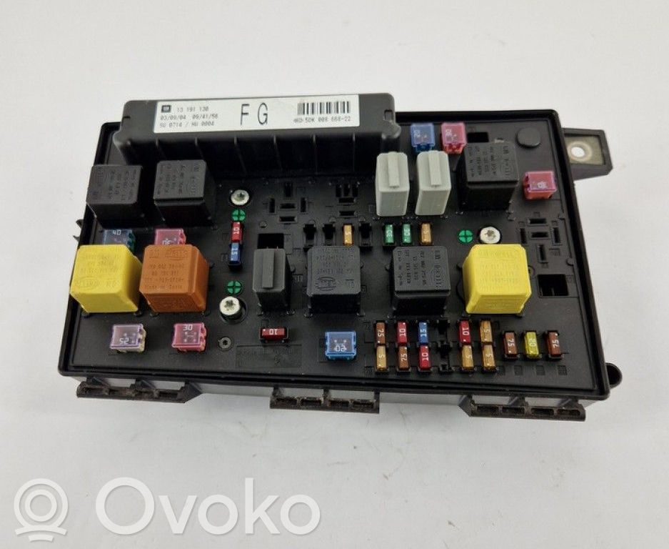 Opel Astra H Modulo fusibile
