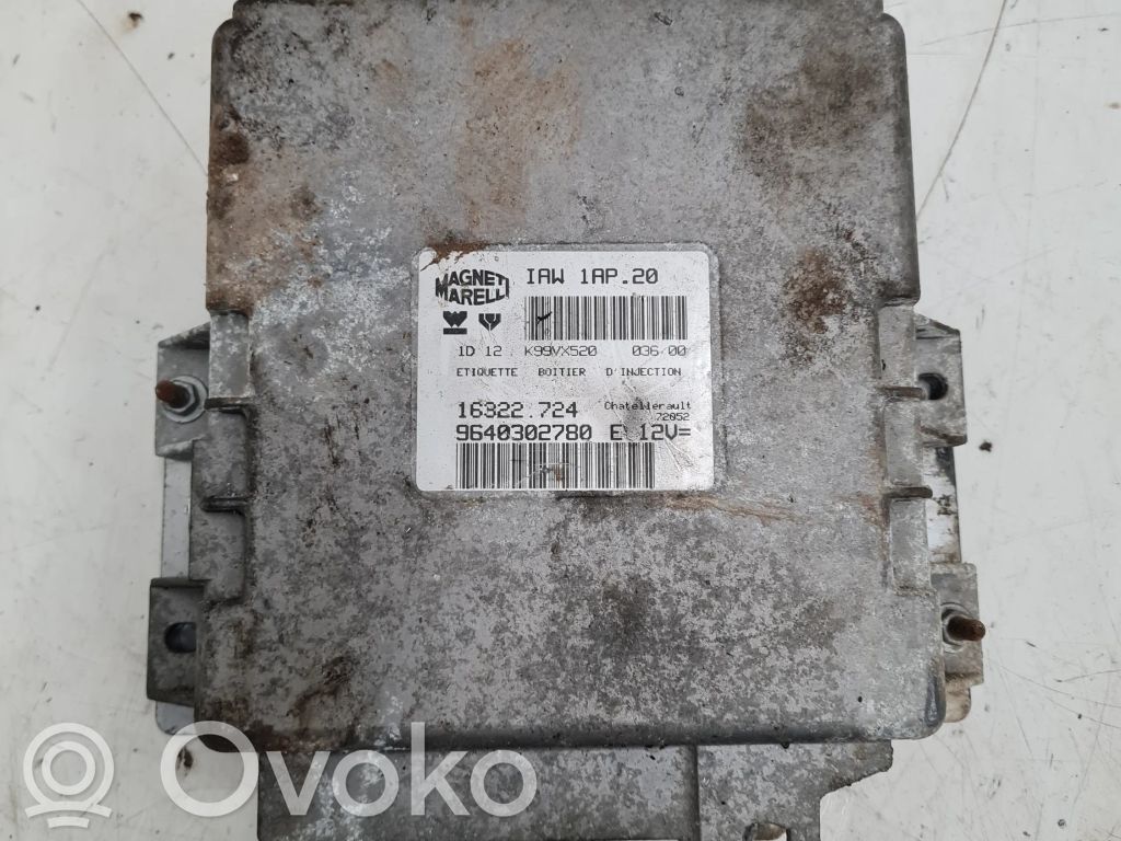 Citroen Xsara Picasso Engine control unit/module 