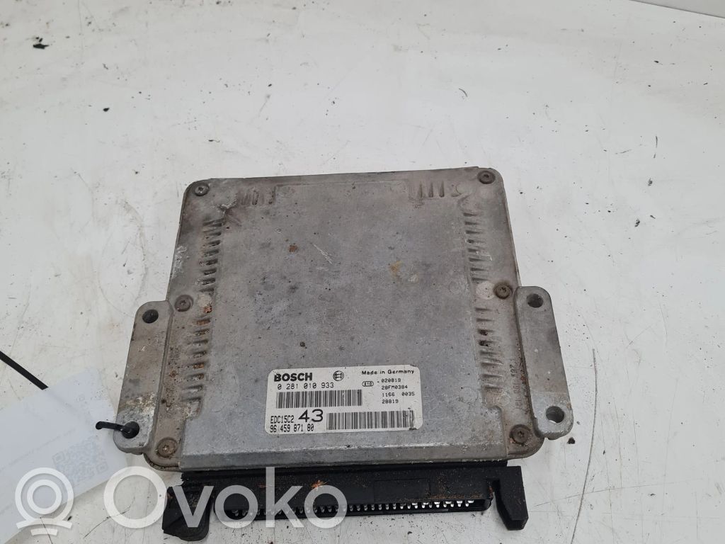 Peugeot 607 Engine control unit/module 