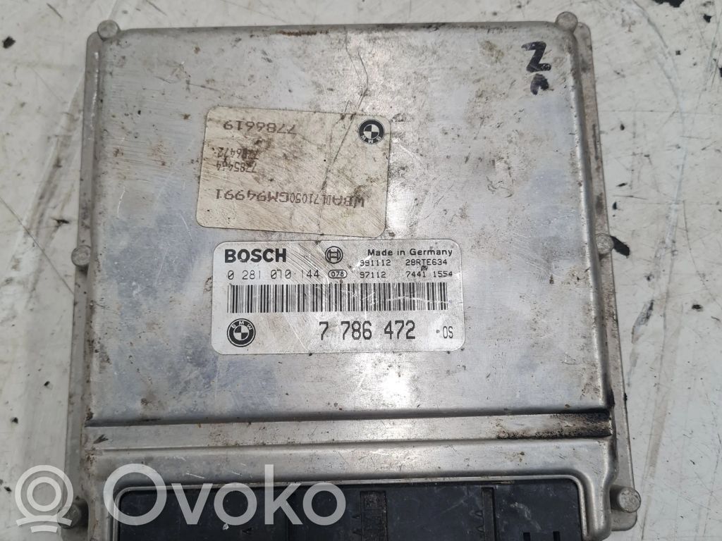 Engine control unit/module   7786472,0281010144