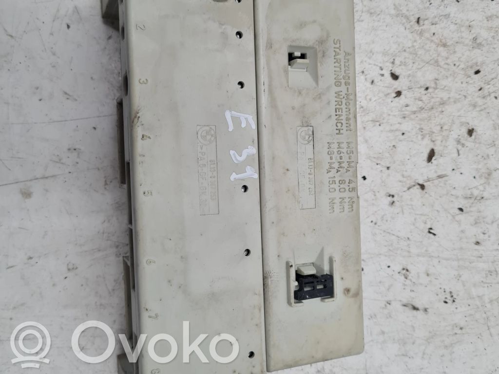BMW 5 E39 Saugiklių dėžė (komplektas) 