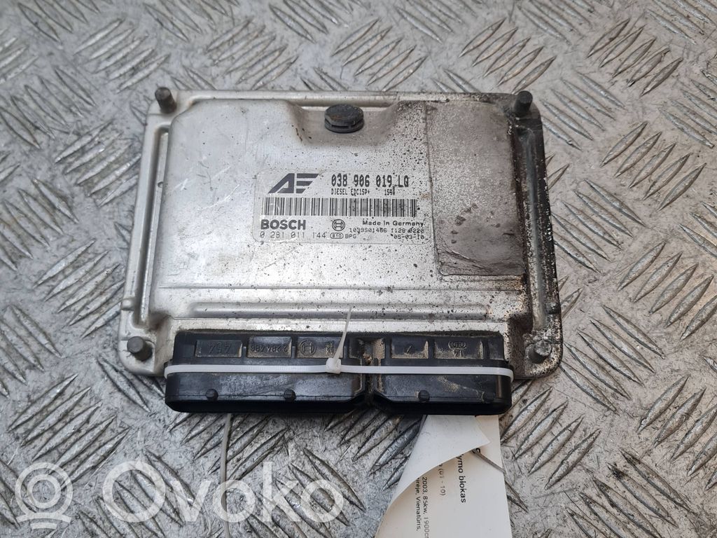 Engine control unit/module   038906019LQ,038906019,021011144