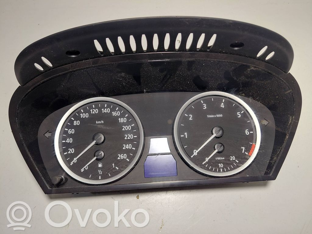 BMW 5 E60 E61 Speedometer (instrument cluster) 