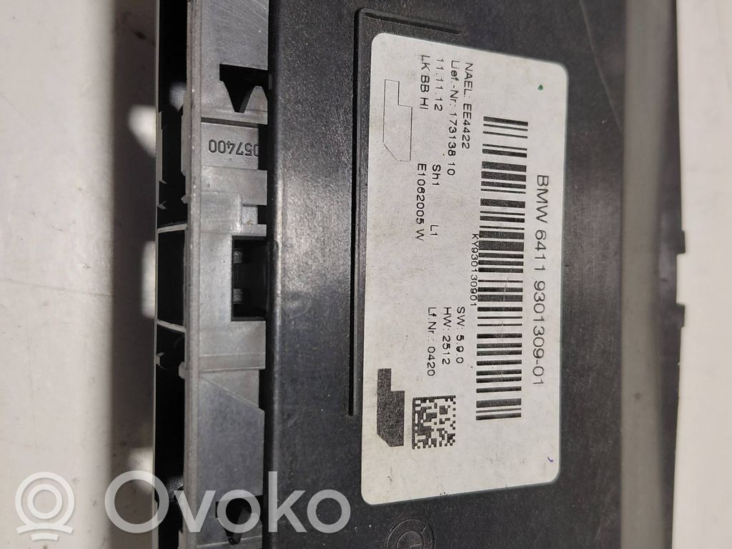 BMW 3 F30 F35 F31 Unitate control aer condiționat/încălzire 