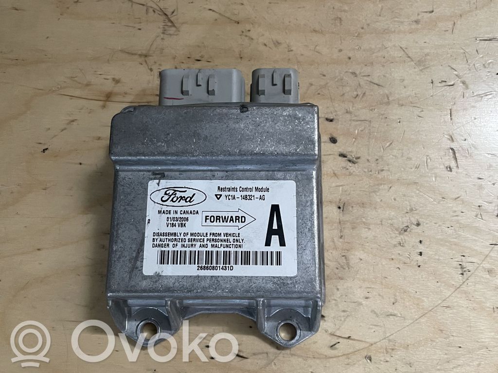 Airbag control unit/module   YC1A14B321AG,YC1A14B321AG,YC1A14B321AG