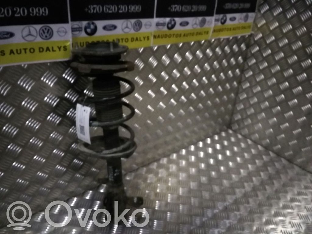 Front shock absorber with coil spring