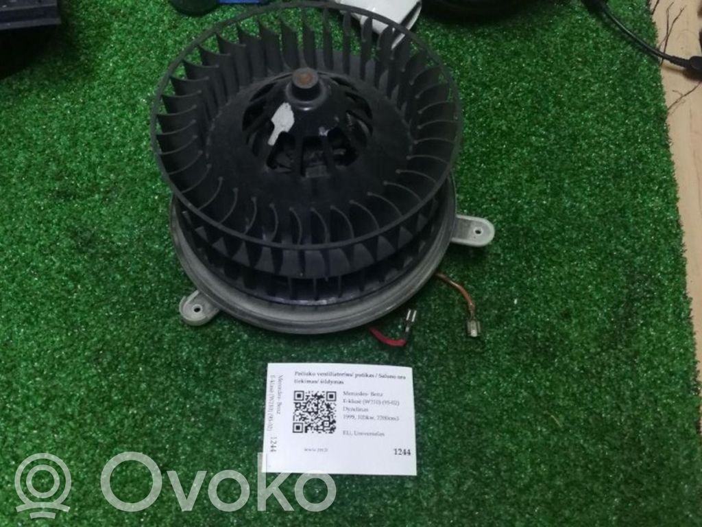 Mercedes-Benz E W210 Ventola riscaldamento/ventilatore abitacolo 