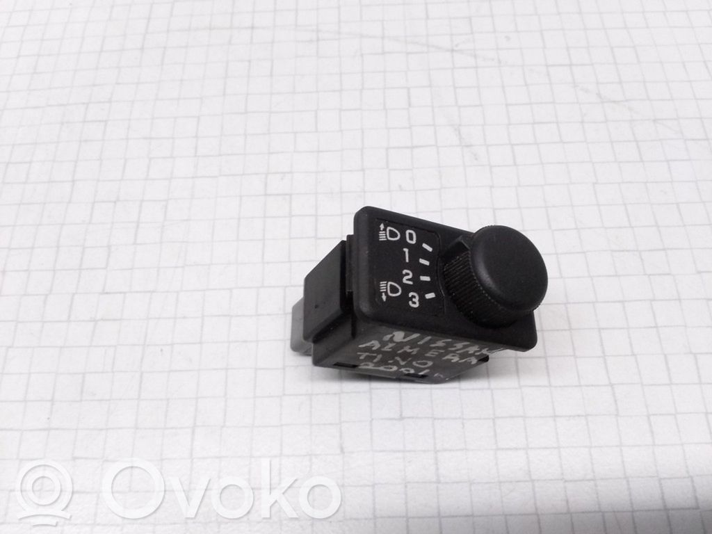 Nissan Almera Tino Headlight level height control switch 