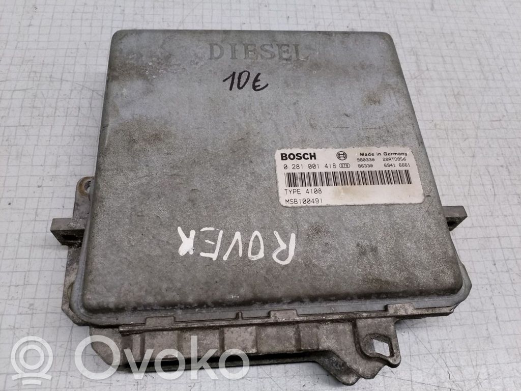 Rover 214 - 216 - 220 Engine control unit/module 