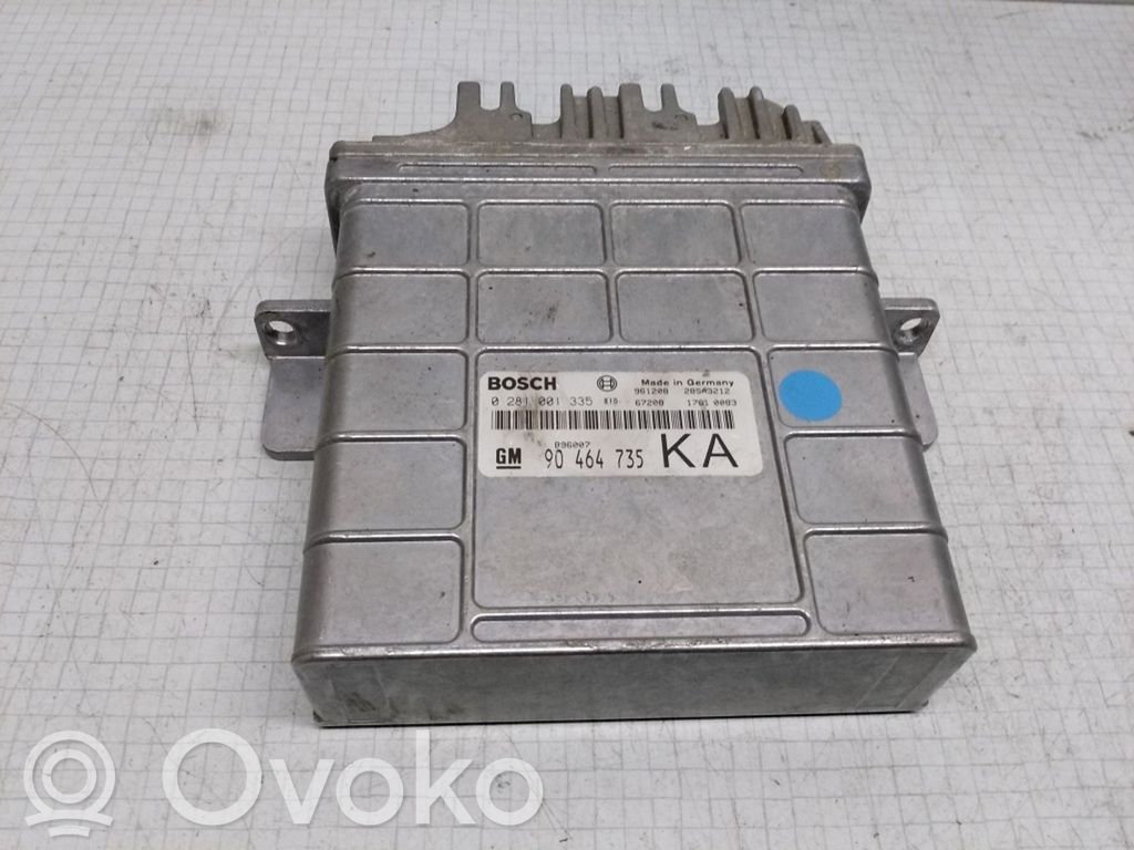 Opel Vectra B Engine control unit/module 