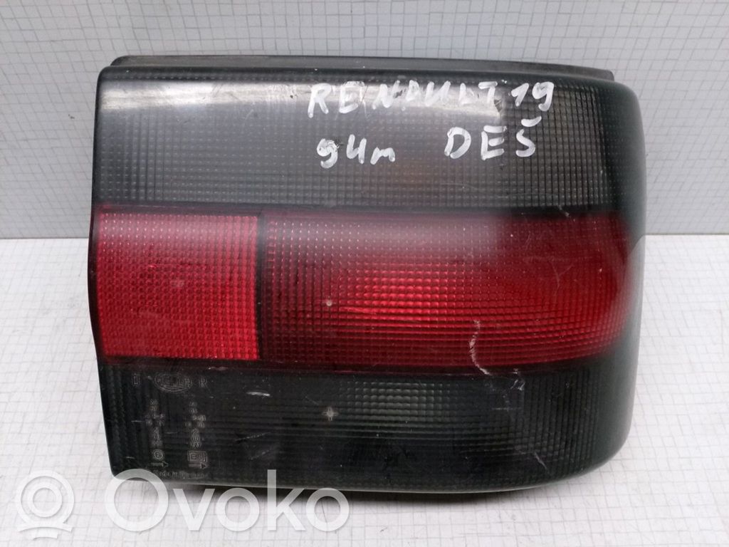 Renault 19 Rear/tail lights 