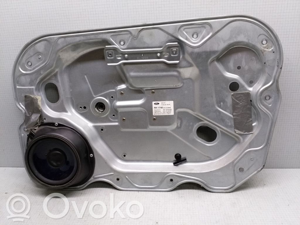 Ford Focus C-MAX Etuikkunan nostomekanismi ilman moottoria 