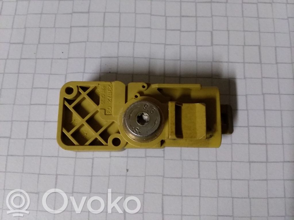 Opel Corsa D Airbagsensor Crashsensor Drucksensor 