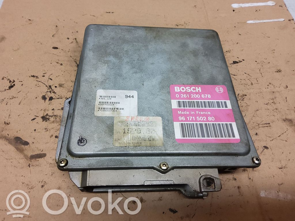 Peugeot 306 Engine control unit/module 