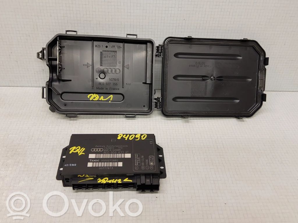 Audi A4 S4 B6 8E 8H Módulo de confort/conveniencia 