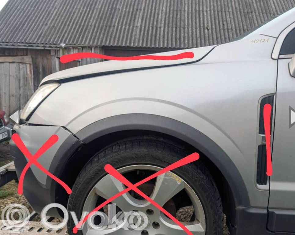 Opel Antara Guardabarro 