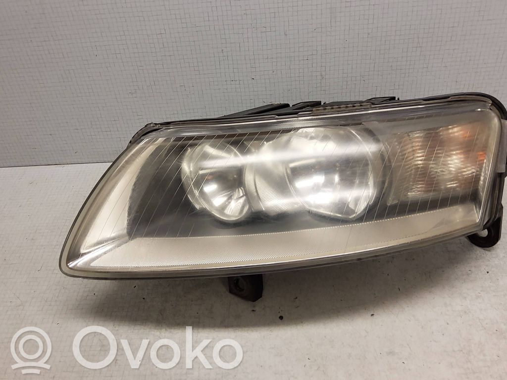 Audi A6 S6 C6 4F Lampa przednia 