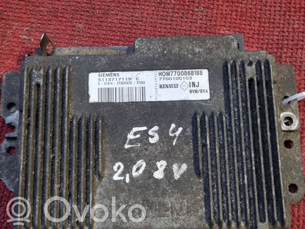 Engine control unit/module   7700868188