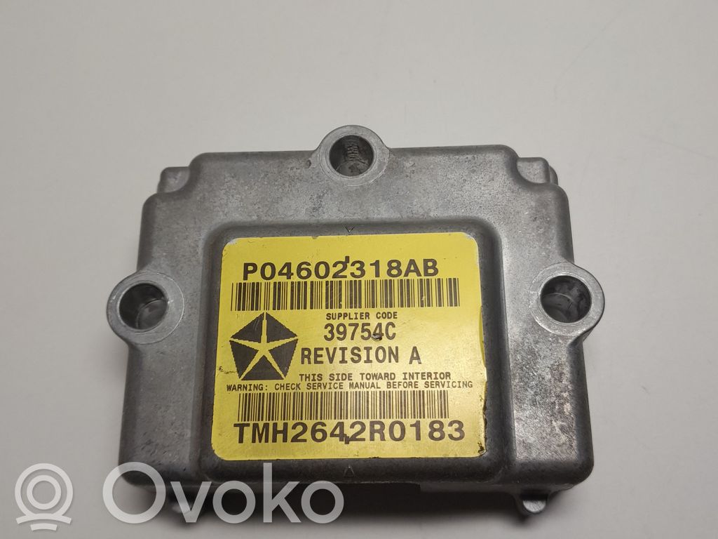 Chrysler 300M Airbag control unit/module 