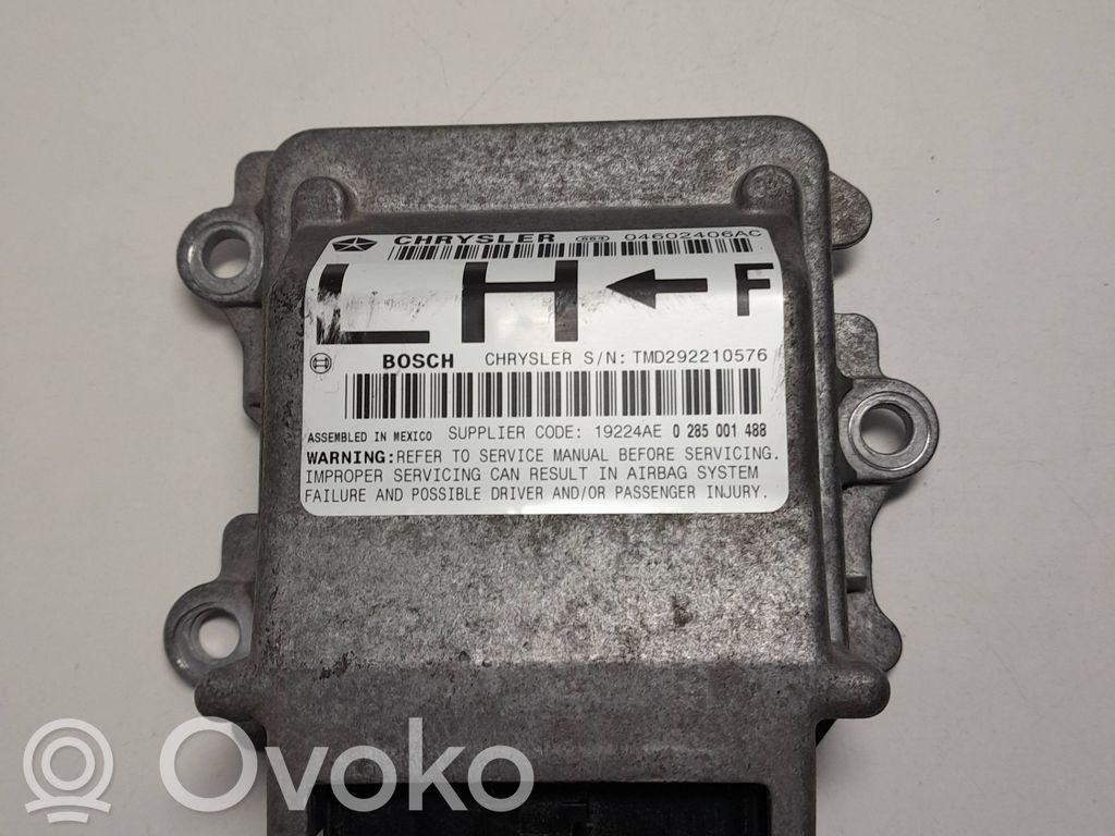 Chrysler 300M Airbag control unit/module 