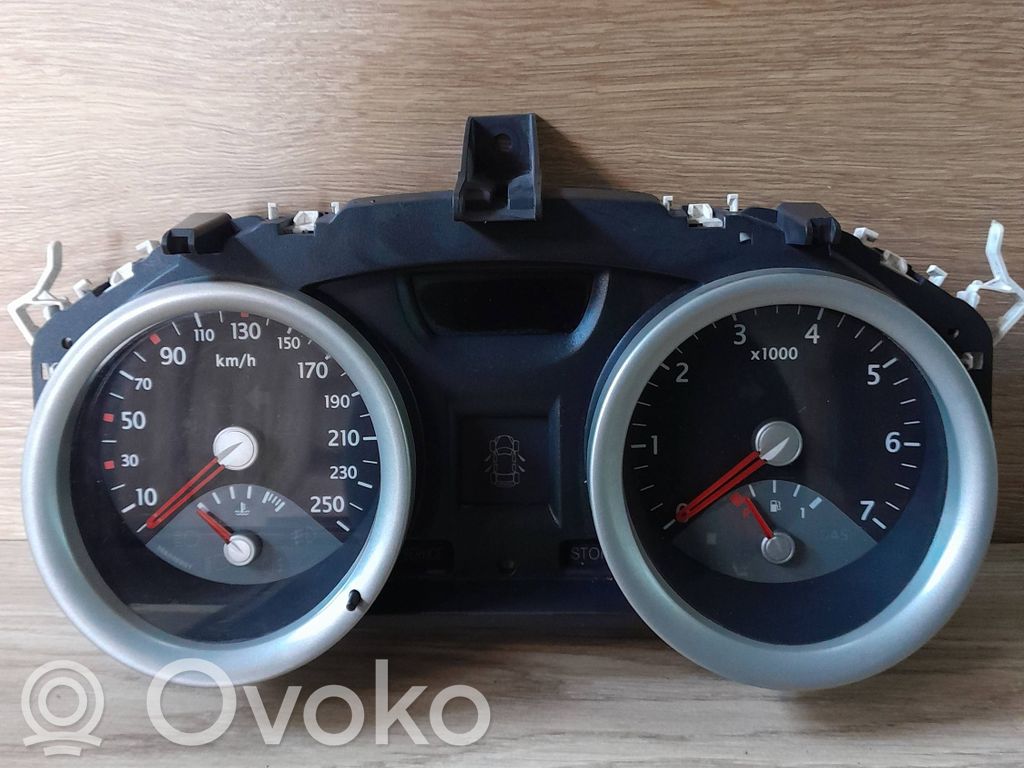 Renault Megane II Geschwindigkeitsmesser Cockpit 