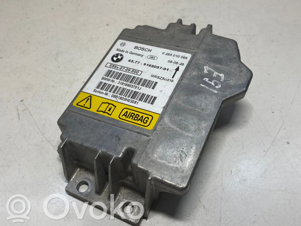 Airbag control unit/module   9166057,0285010066,31916605701J,MRSZ5C016
