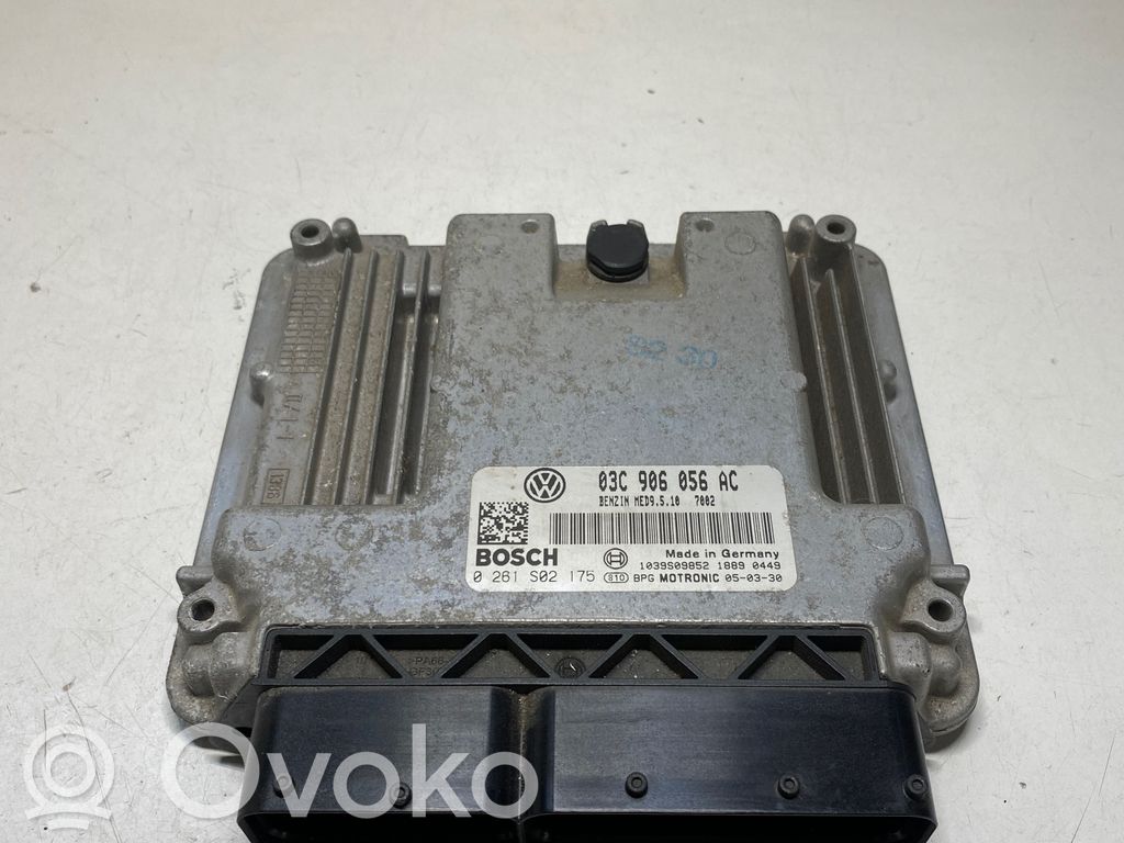 Sterownik / Moduł ECU   03C906056AC,1039S09852,0261S02175