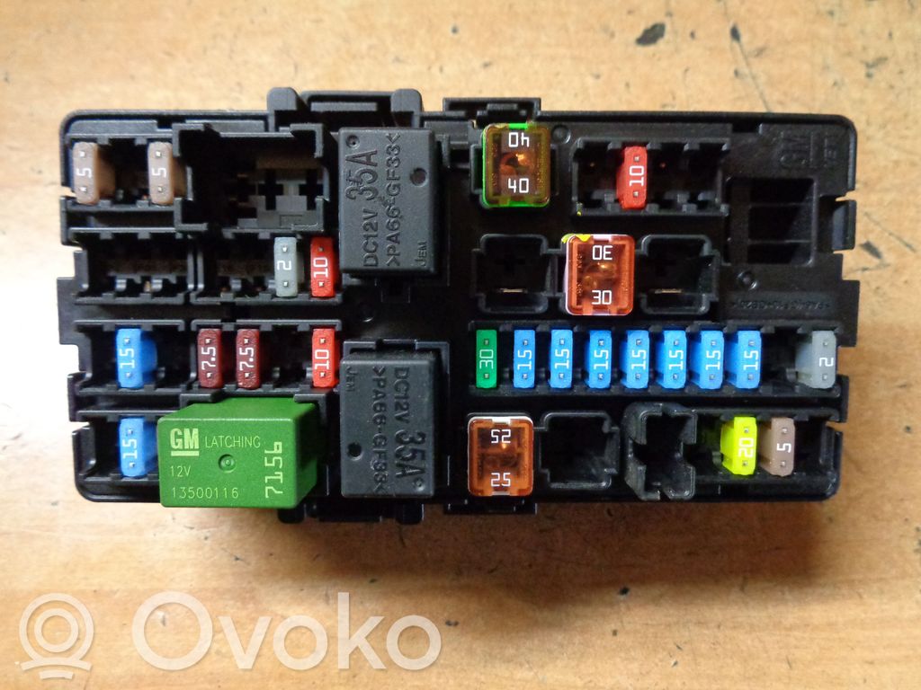 Opel Karl Módulo de fusible 