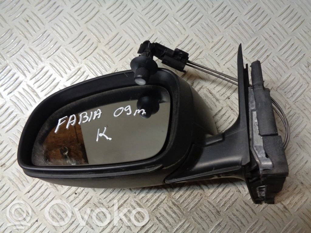 Skoda Fabia Mk2 (5J) Elektryczne lusterko boczne drzwi przednich 