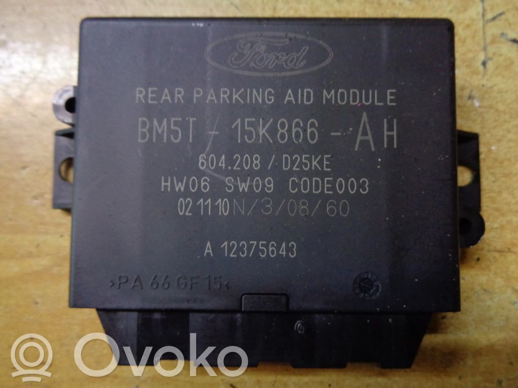Ford Grand C-MAX Unité de commande, module PDC aide au stationnement 